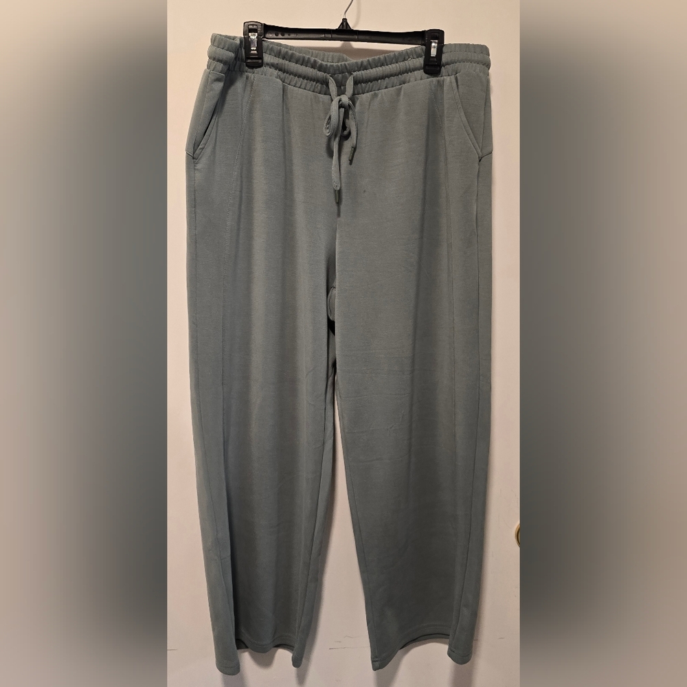 156 Maurices Women's XXL Teal Comfy Yoga Pants (F)